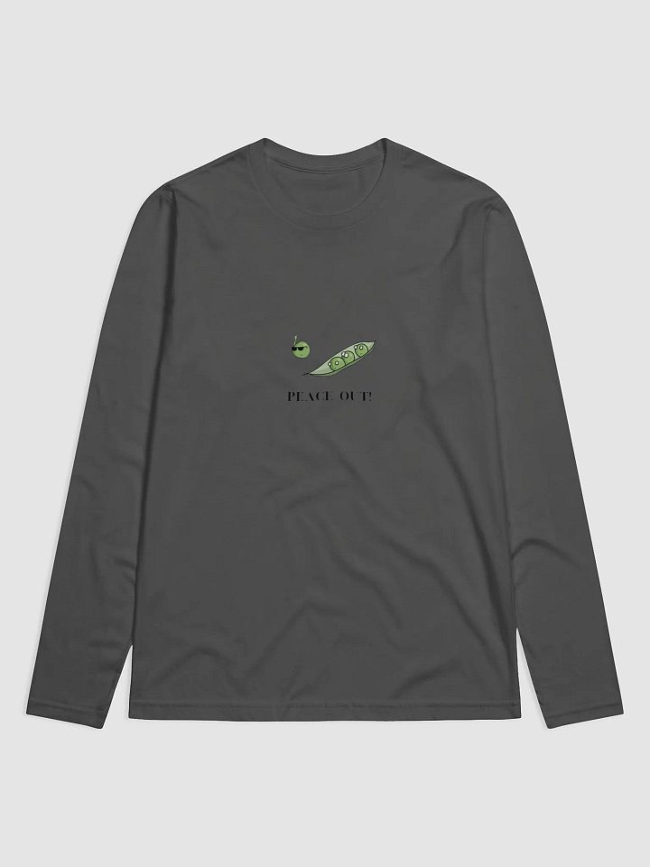 Peaceful Peas Cartoon Long Sleeve Shirt product image (1)