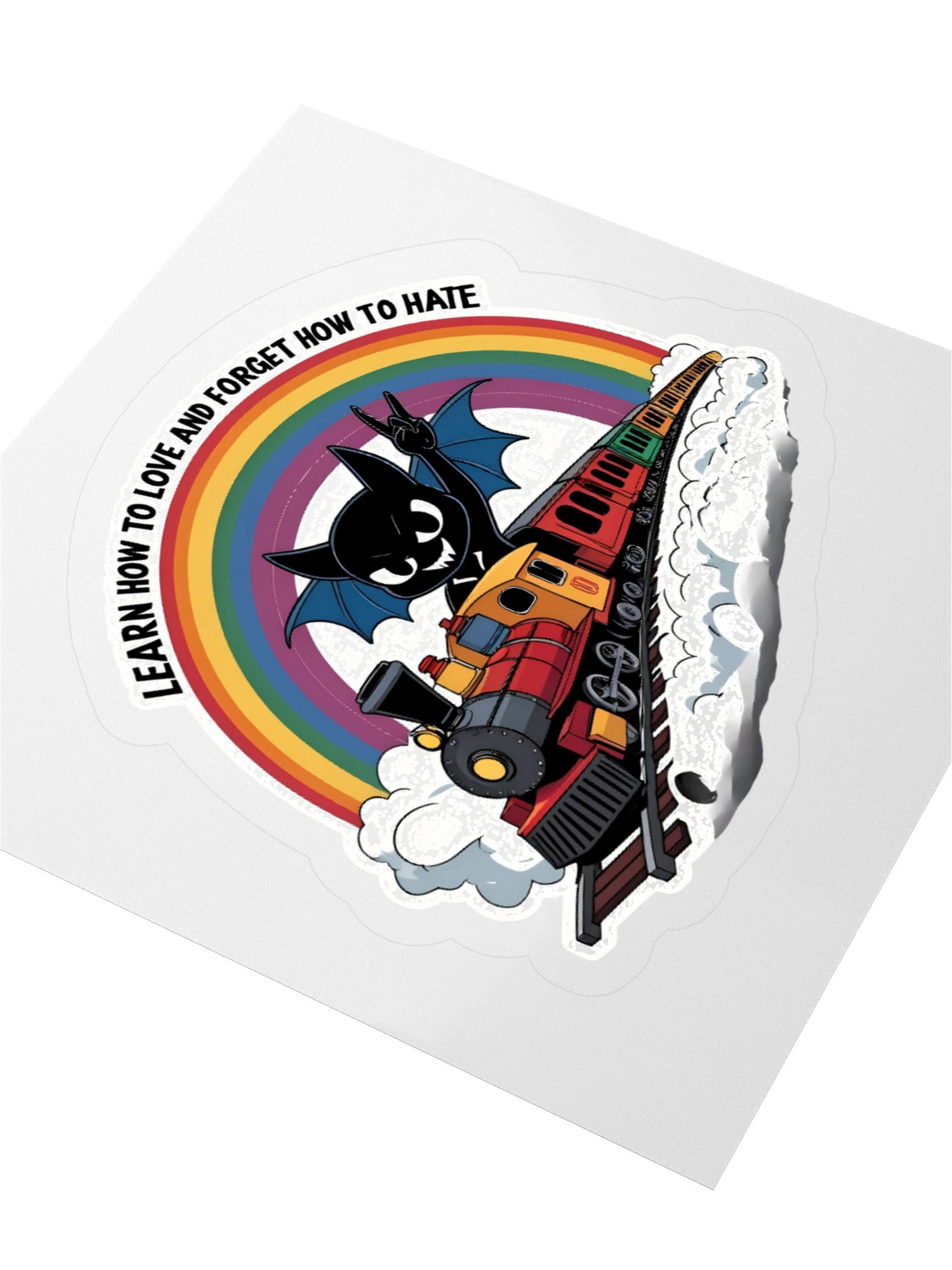 Bat Crazy Train Sticker product image (3)