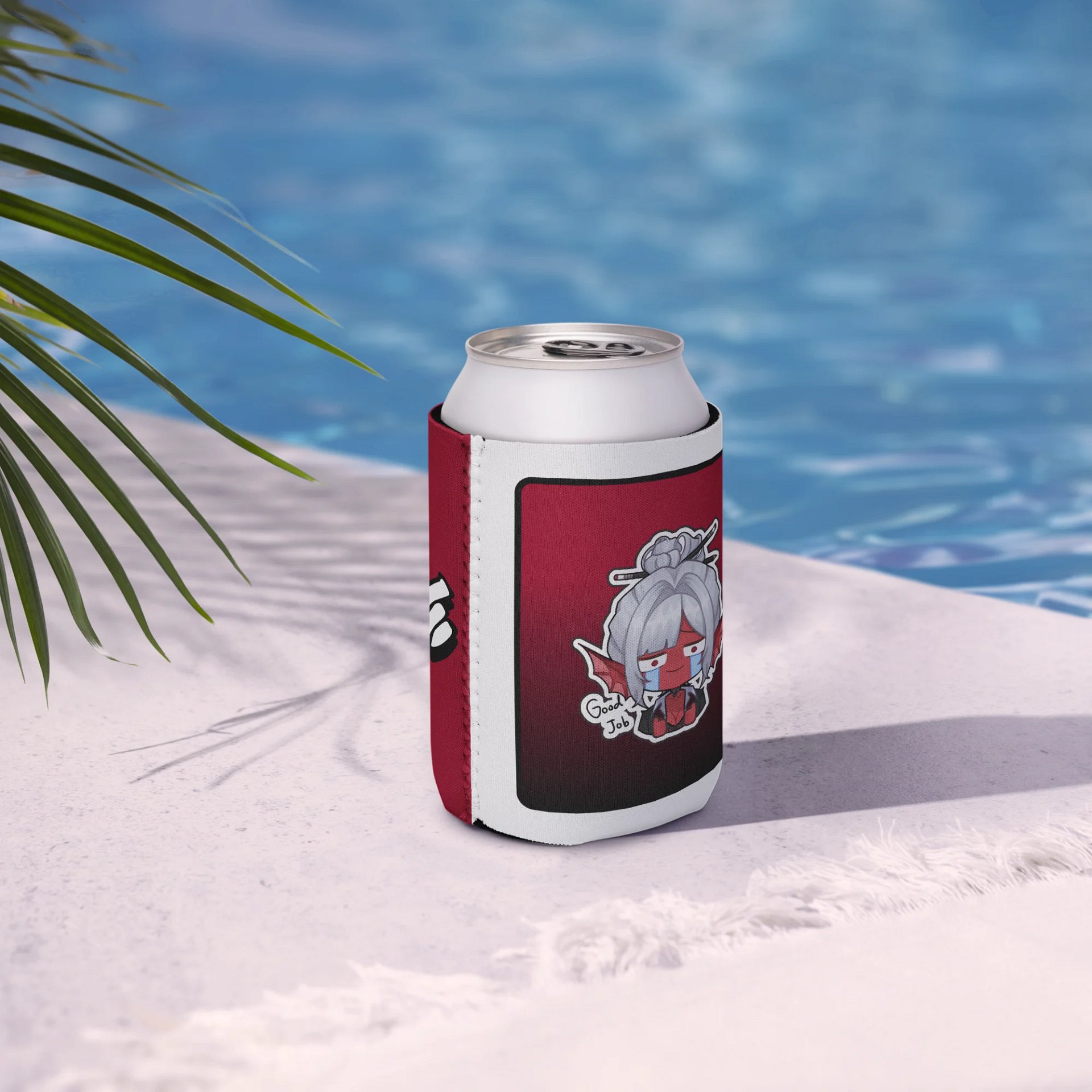 Good Job Emote Coozie (Red) product image (7)
