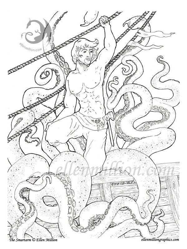 Smartarm Shifter - Digital Coloring Page product image (1)