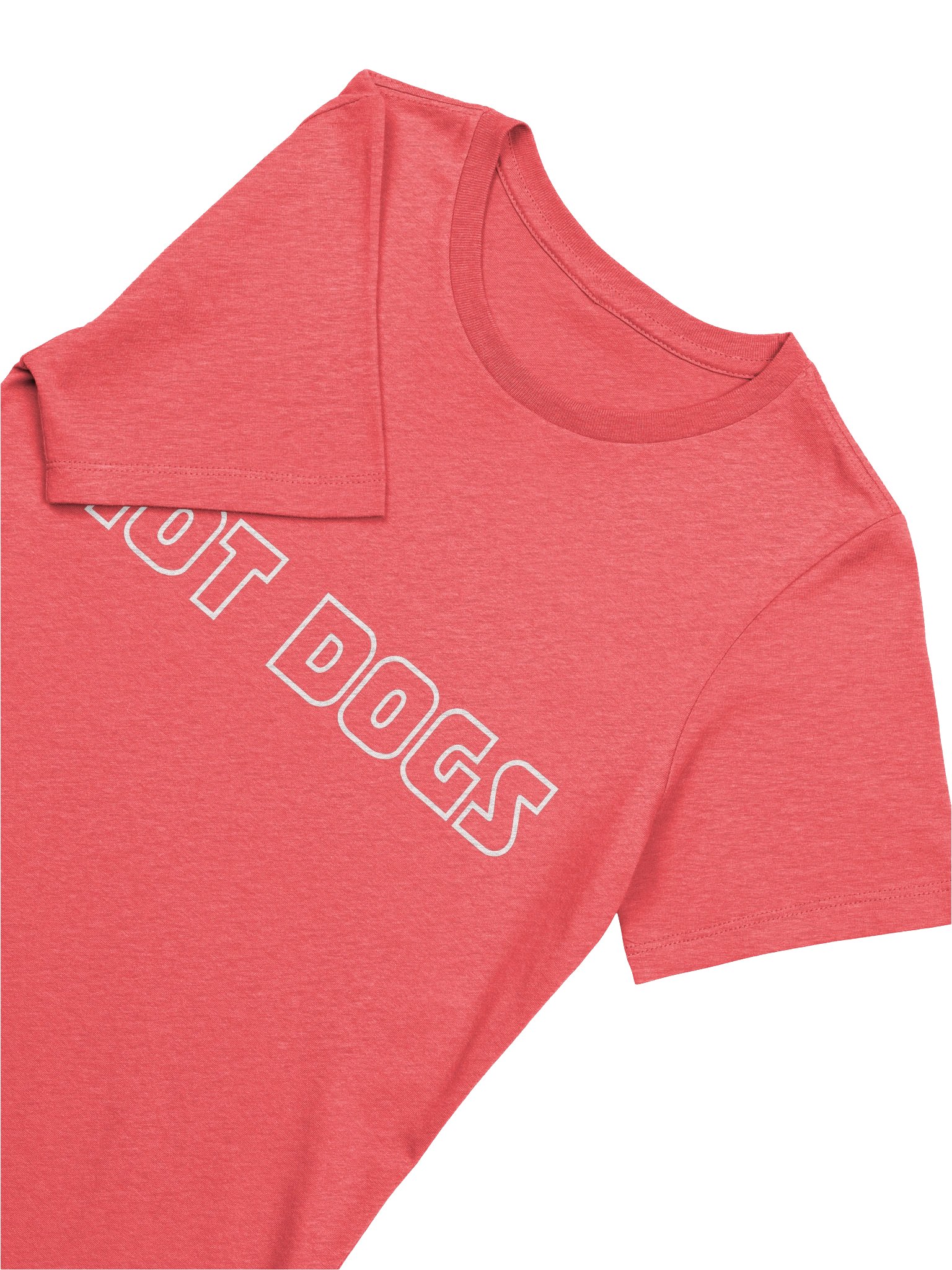Hot Dog Hoes Fitted Tee product image (2)