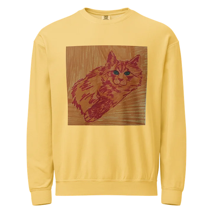 Saffron Cats Crewneck Sweatshirt product image (1)