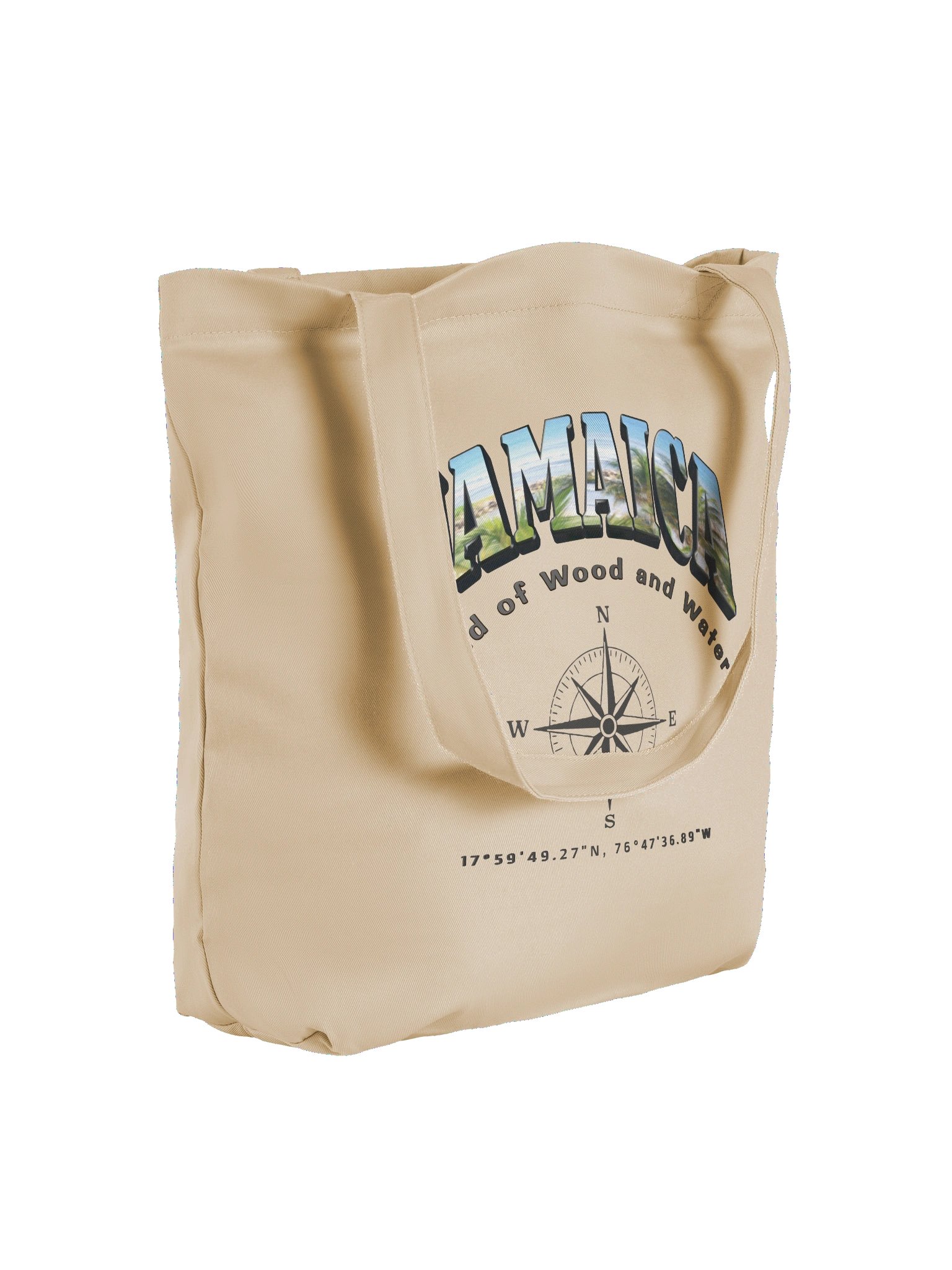 Compass - Jamaica - ALT | Eco-Friendly Tote Bag product image (4)