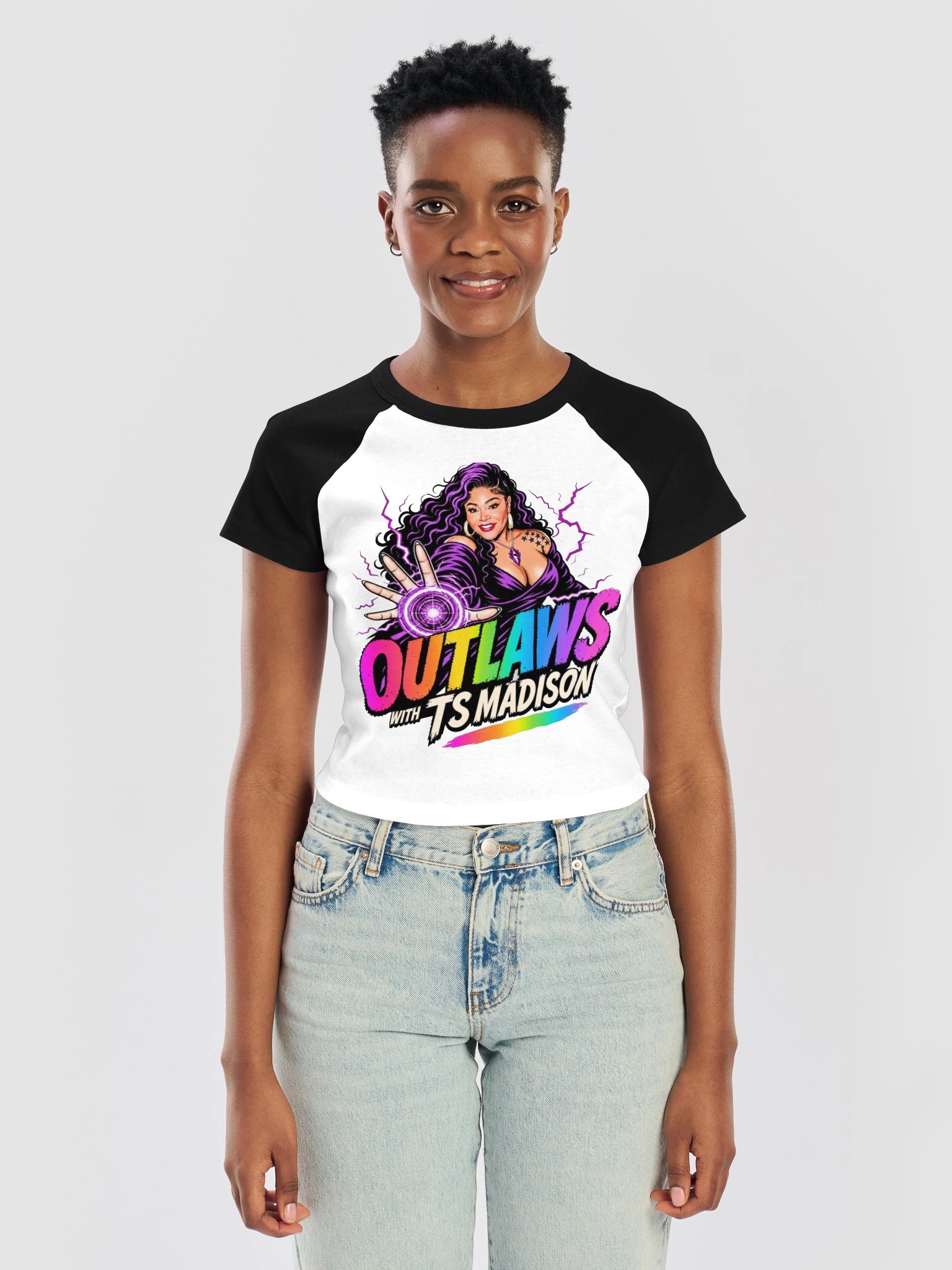 Atlanta Pride Edition Outlaws Women's Form Fitting Tee product image (3)