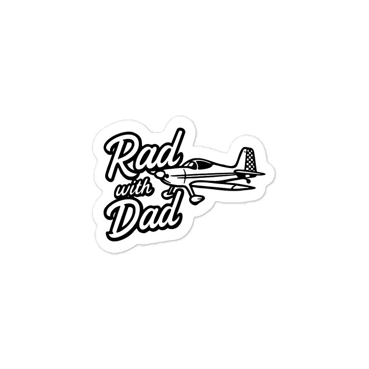 Rad with Dad RV-7 Logo Sticker product image (1)