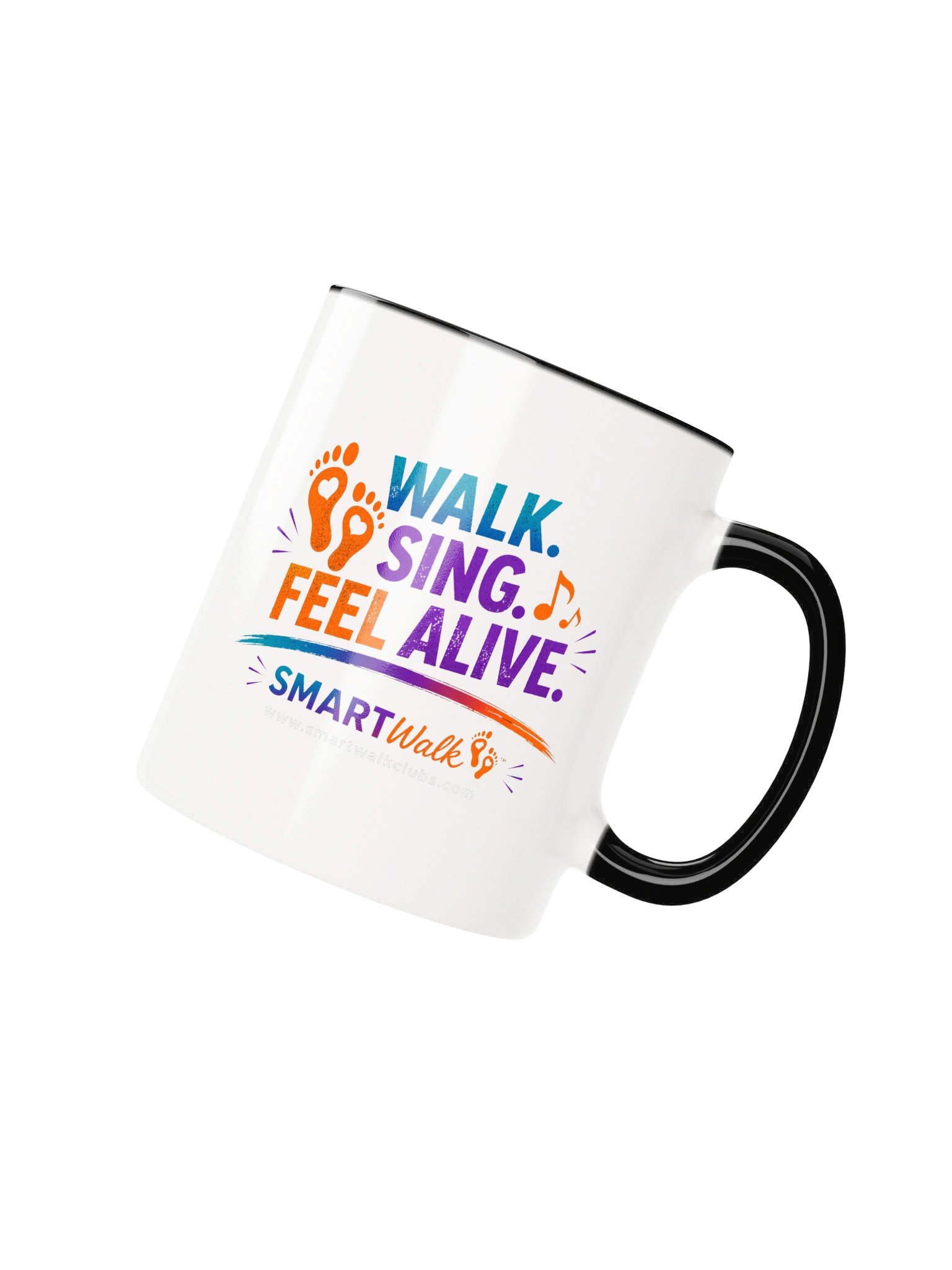 SMARTWalk - Walk. Sing. Feel Alive. Mug product image (9)