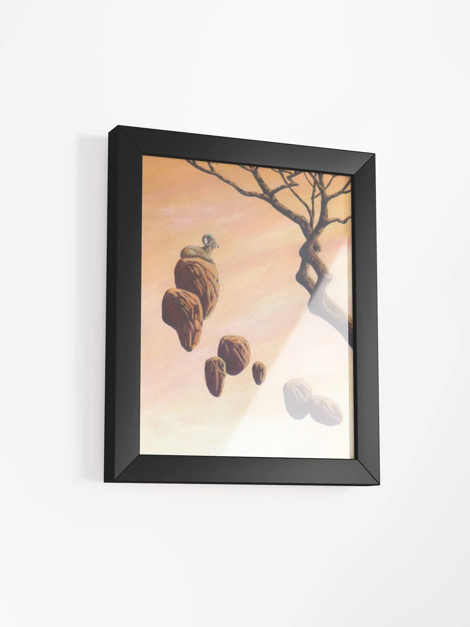 Ramscape Wood Framed Matte Poster product image (4)