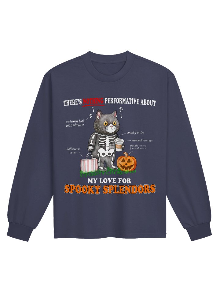 Spook Splendors - BB x ASC Long Sleeve TShirt product image (4)