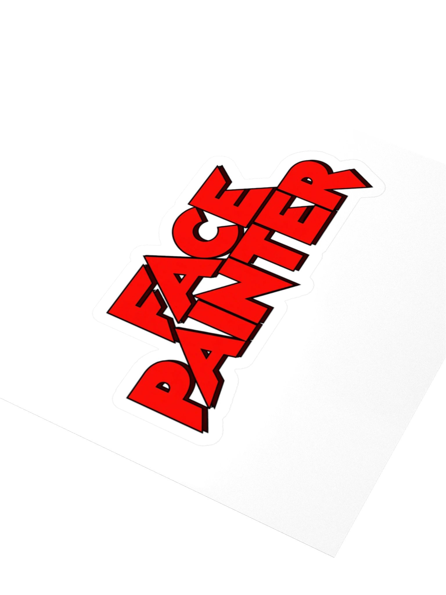 Face Painter Playfully Wicked Kiss Cut Sticker product image (3)