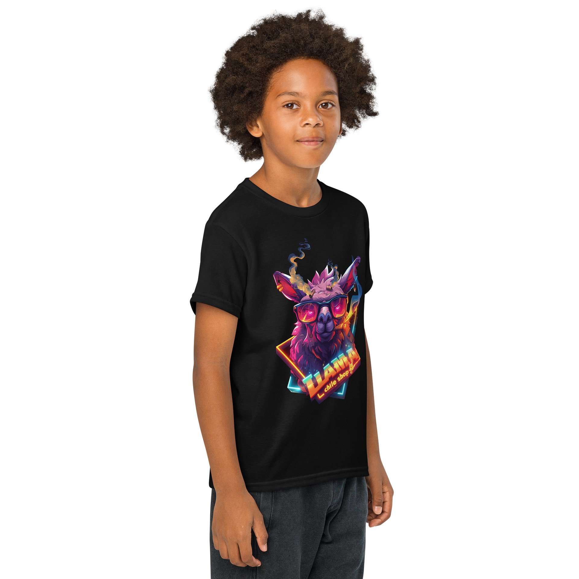 Llama Fiesta Youth Sports Tee product image (4)