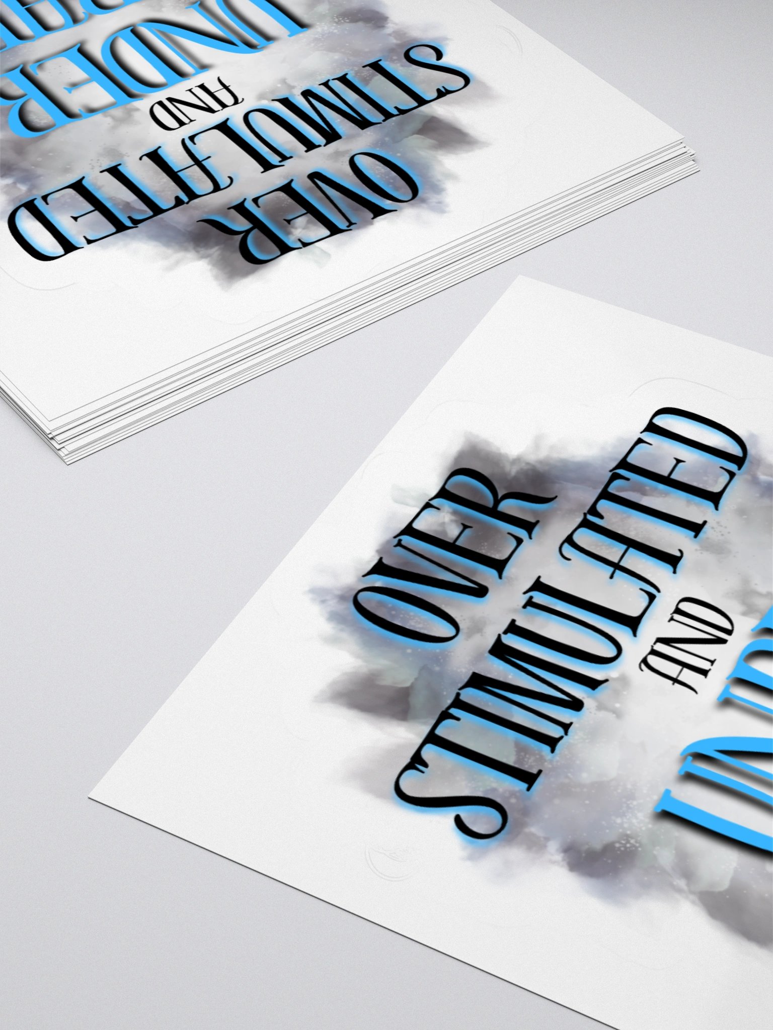 Overstimulated Sticker product image (4)