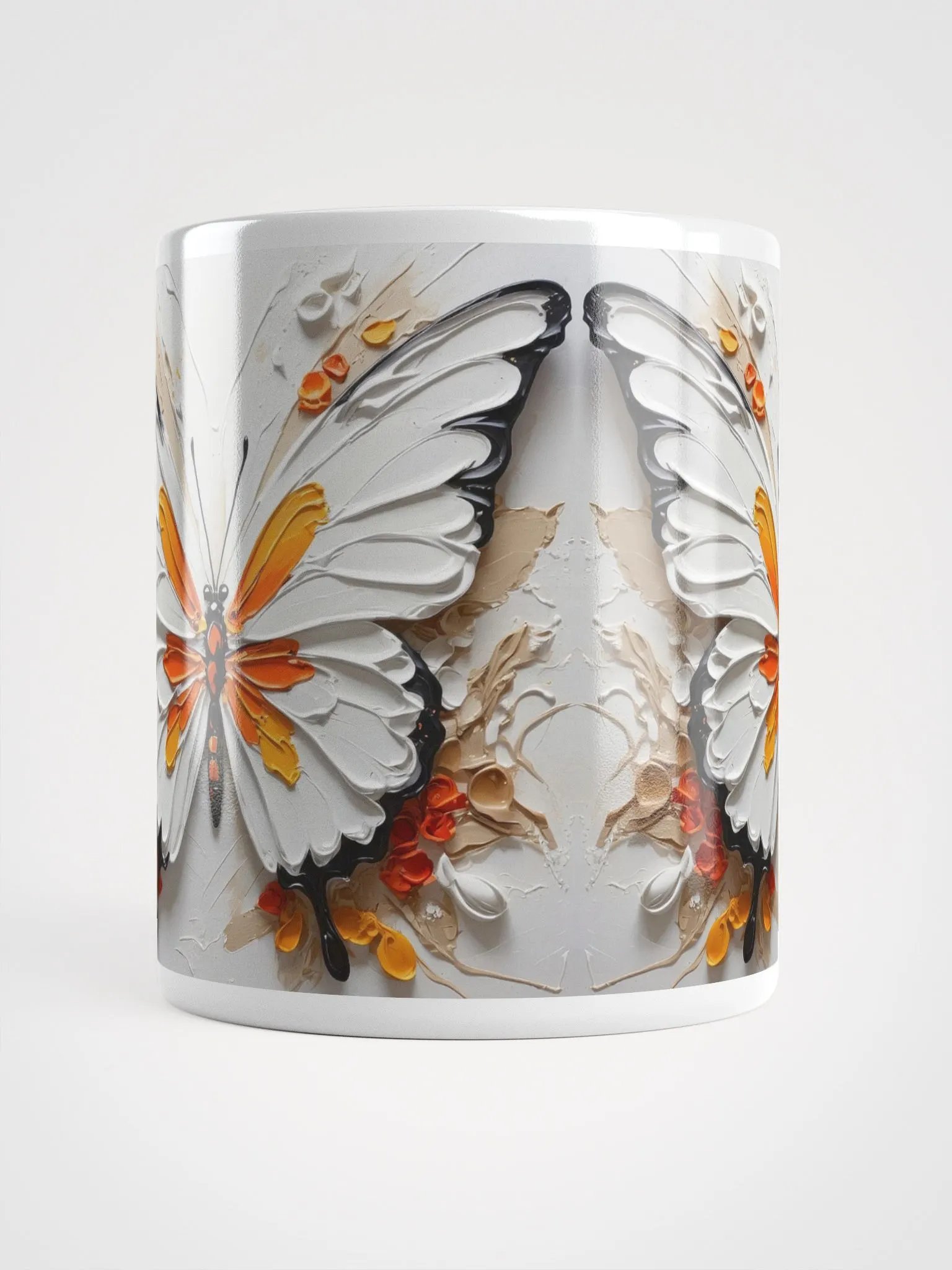 Golden Flight Butterfly Mug product image (5)