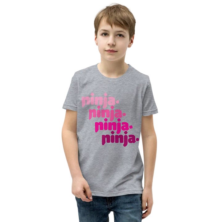 Quad Ninja Kids Tee: Pink product image (2)