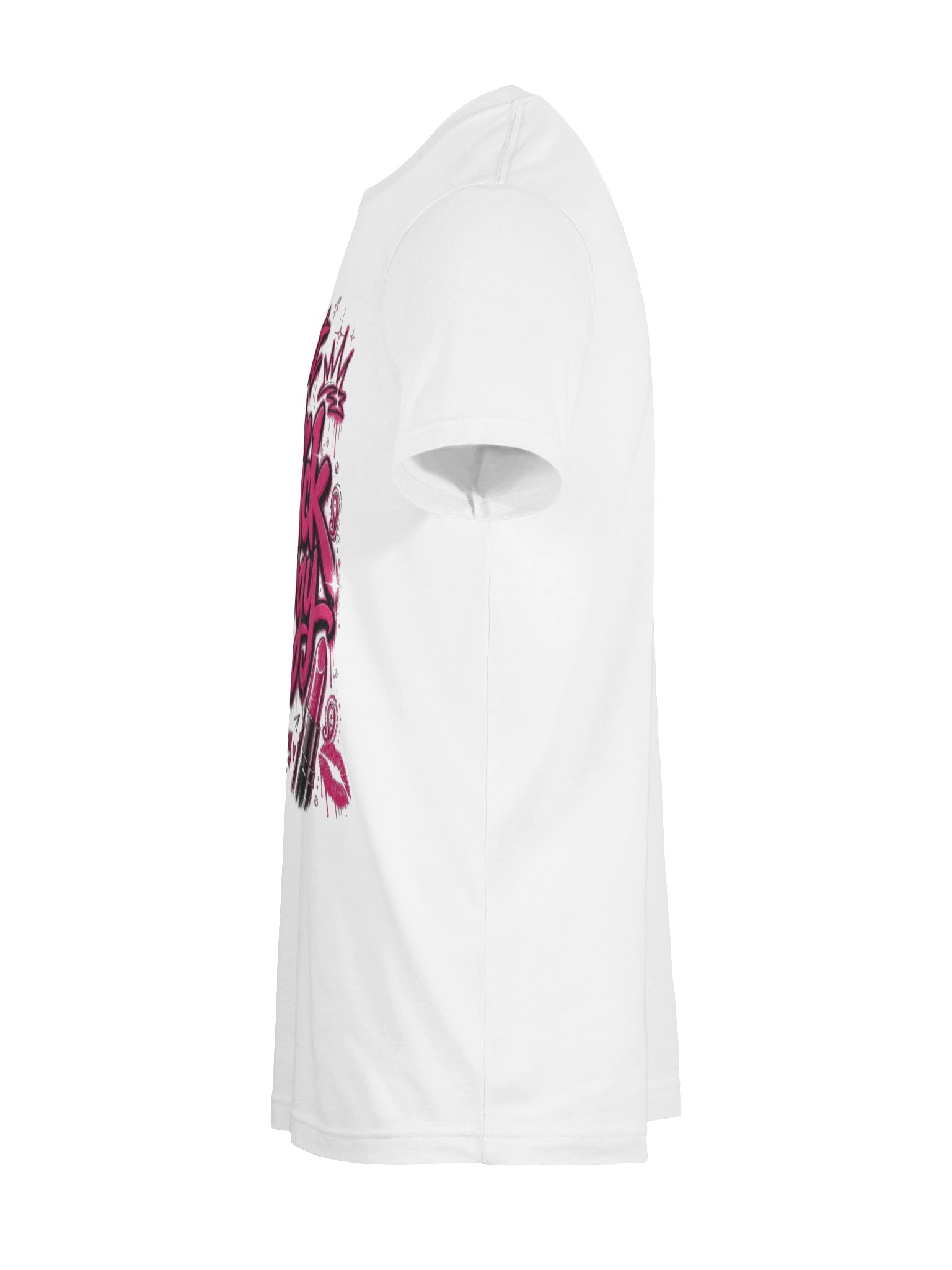 Lipstick Energy Pink Graffiti Tee product image (9)