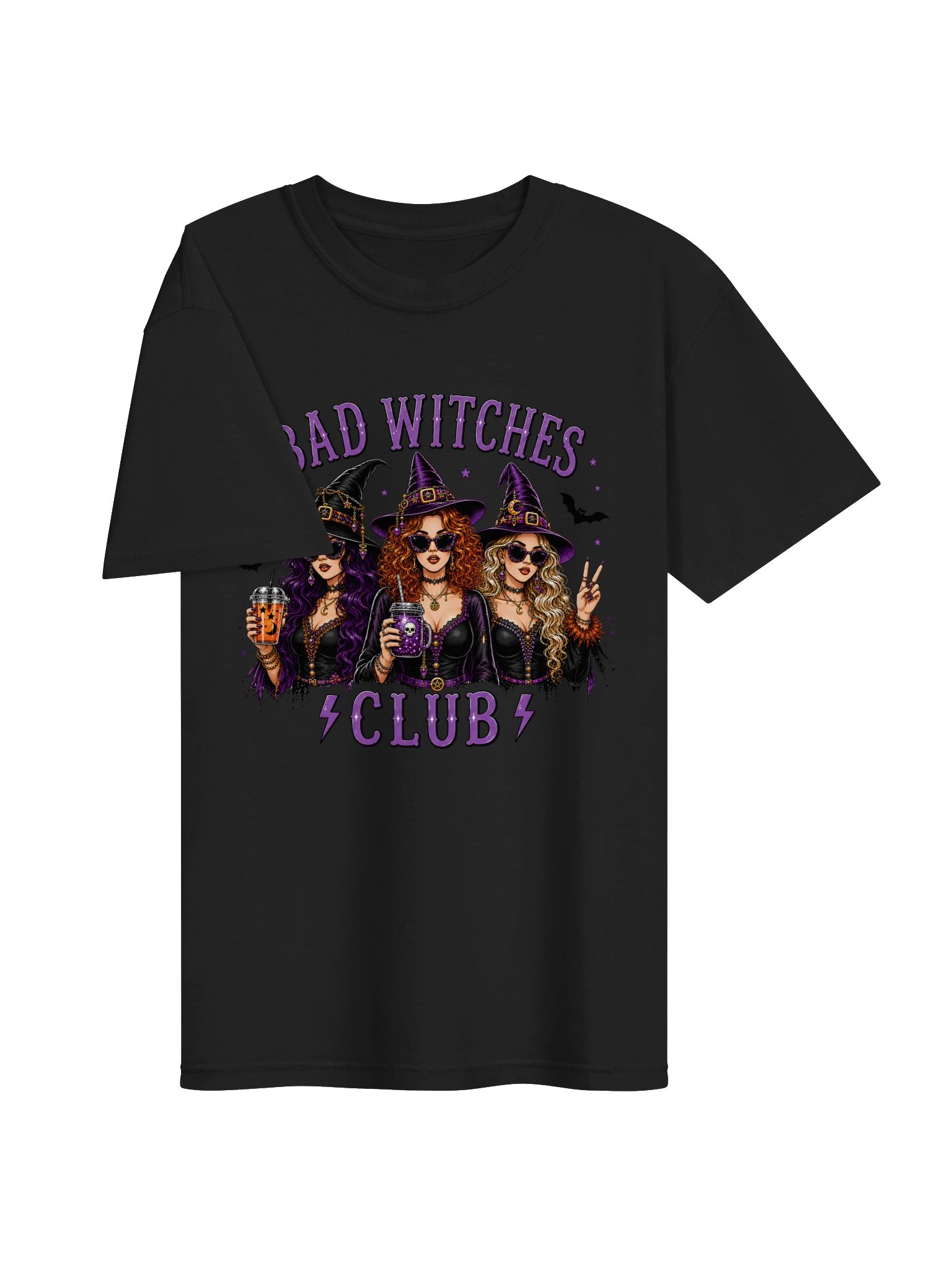 Bad Witches Club T-shirt product image (17)