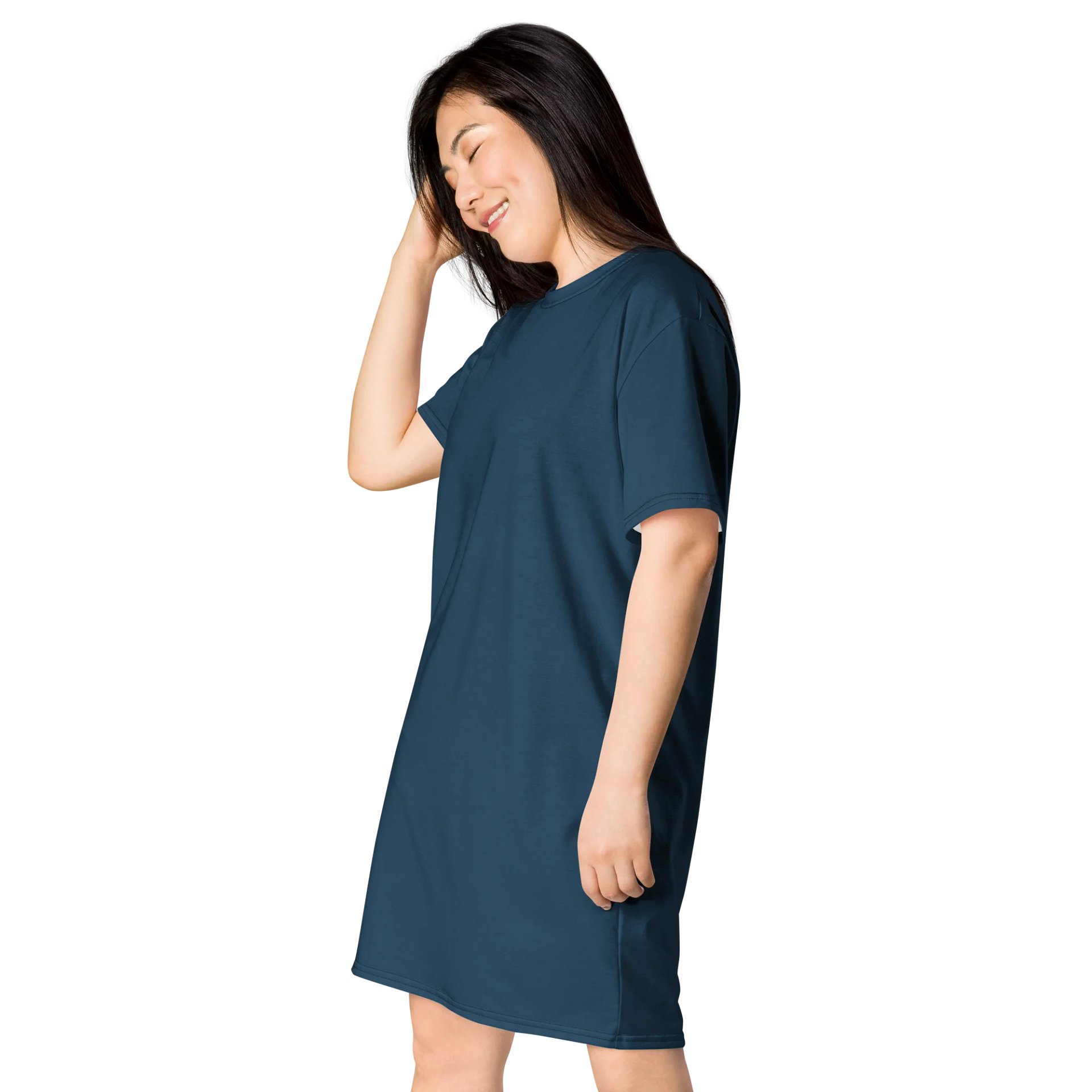 Oversized T-Shirt Dress - Bold Arapawa, Sizes 2XS-6XL product image (3)