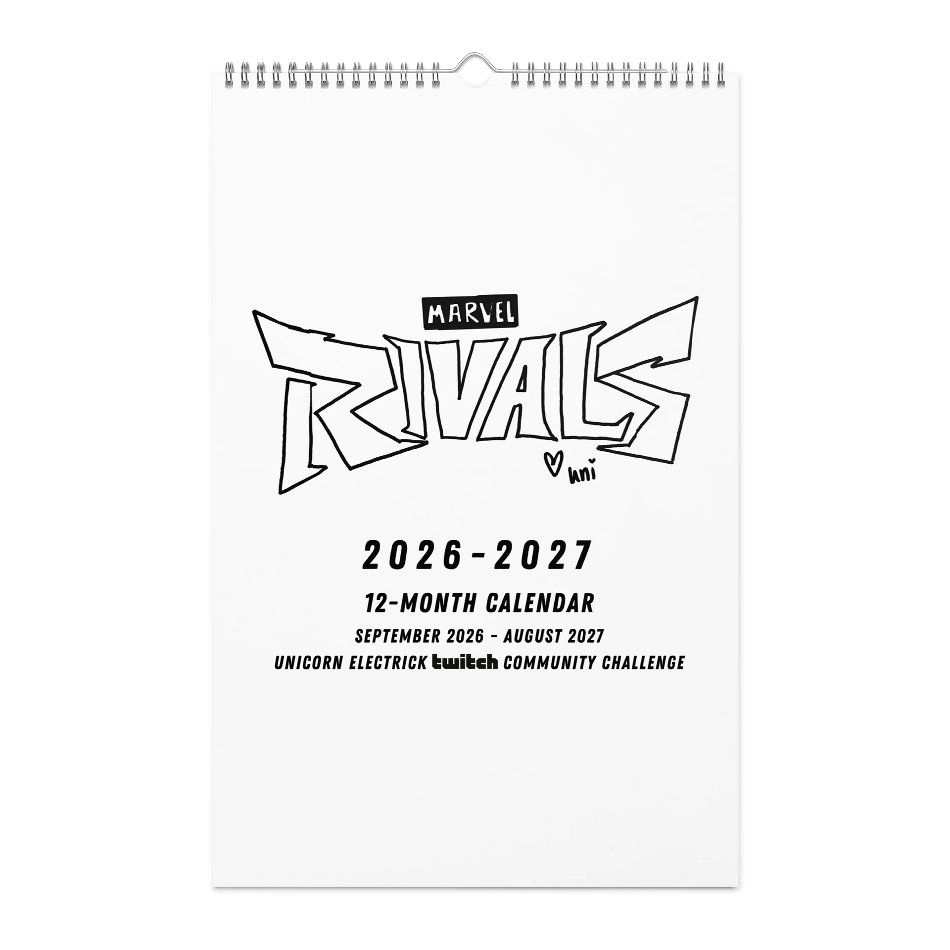 2026-2027 Mervel Revels Wall Calendar product image (8)