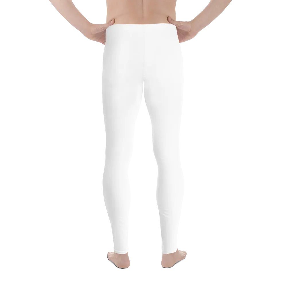 Men's Performance Slim Fit White Leggings - TDS Music Exclusive product image (6)