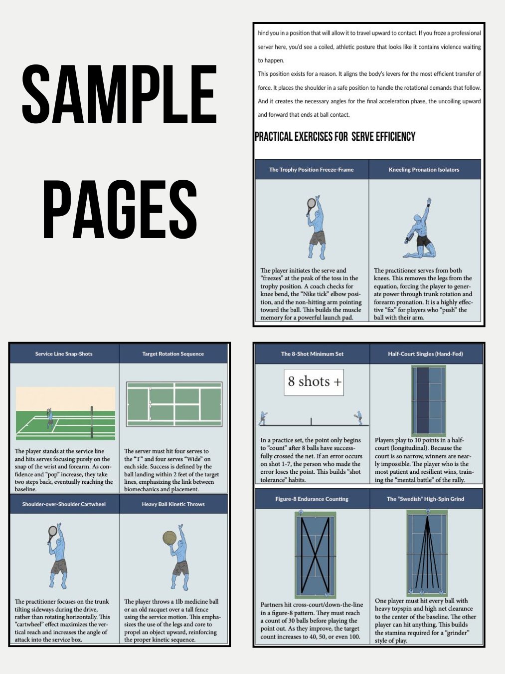 The skills of a tennis athlete - V2 product image (2)