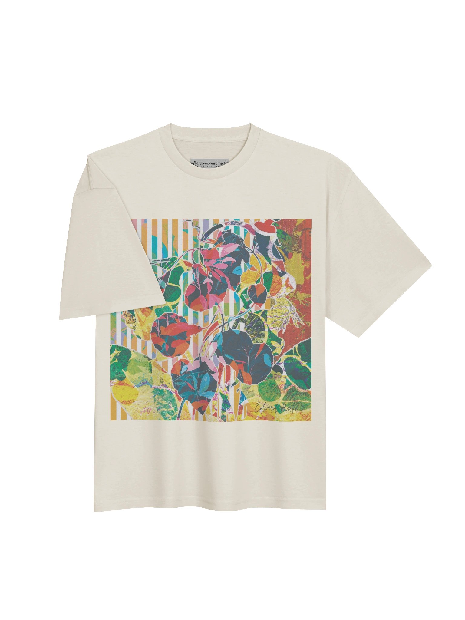 'Viñas en la Veranda' by Edward Martin Oversized Tee product image (3)