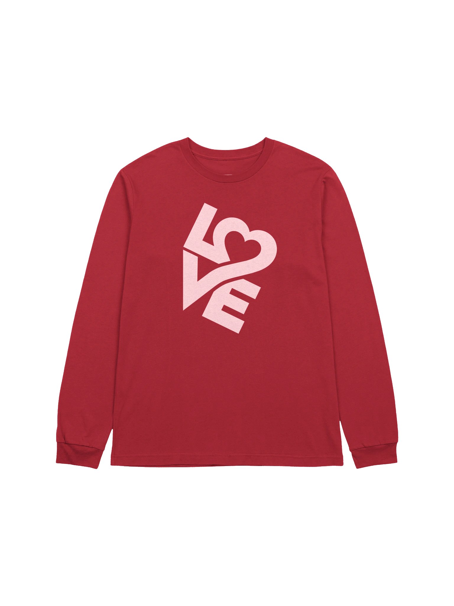 LOVE - Long Sleeve Tee (Unisex) - Bold product image (1)