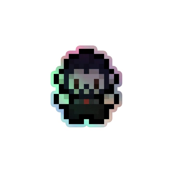 Retro Holographic Sticker Pack - Dark Hero Edition product image (1)
