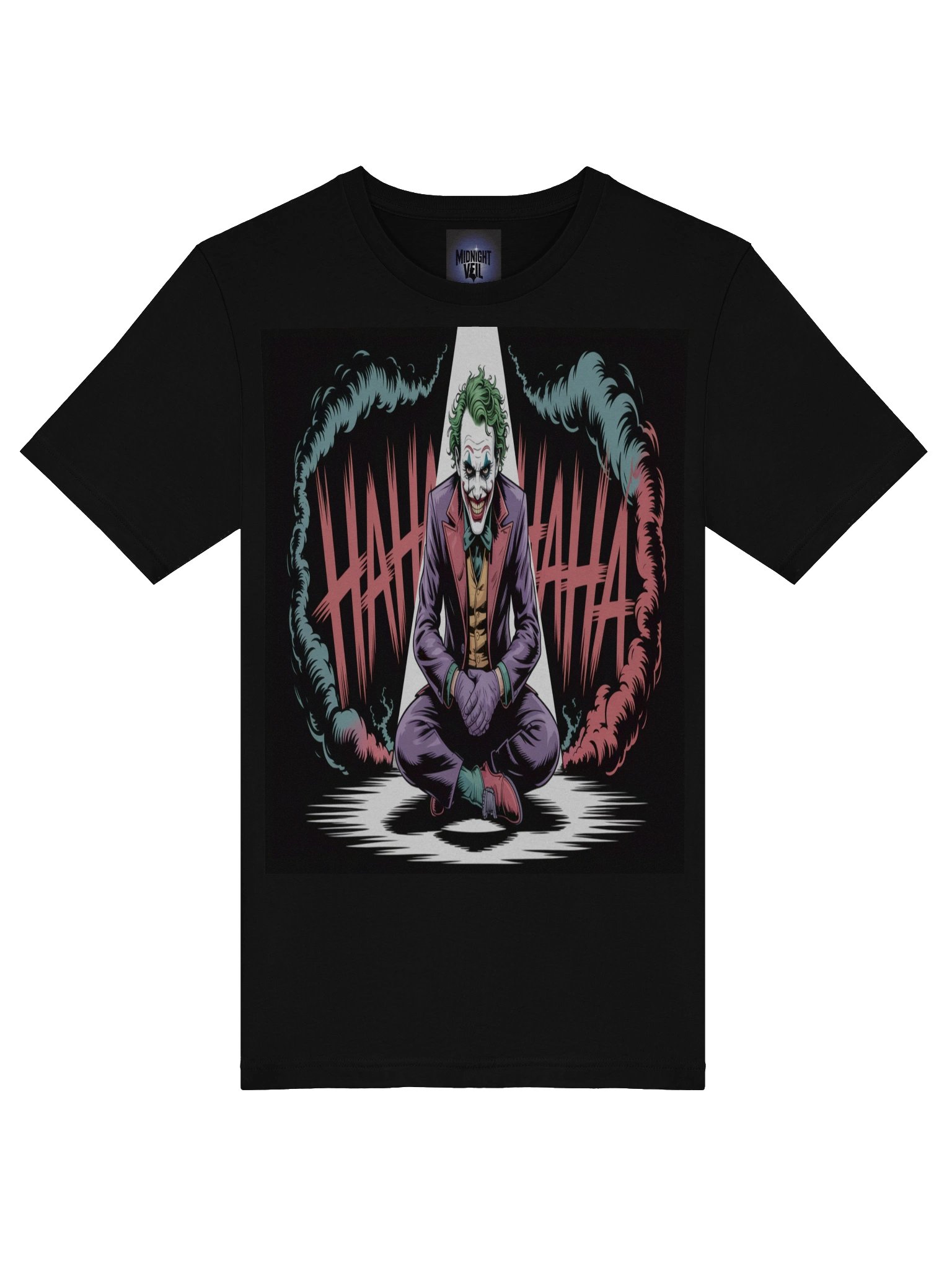 Joker 'HAHAHA' Lotus Laughter Supersoft T-Shirt product image (7)