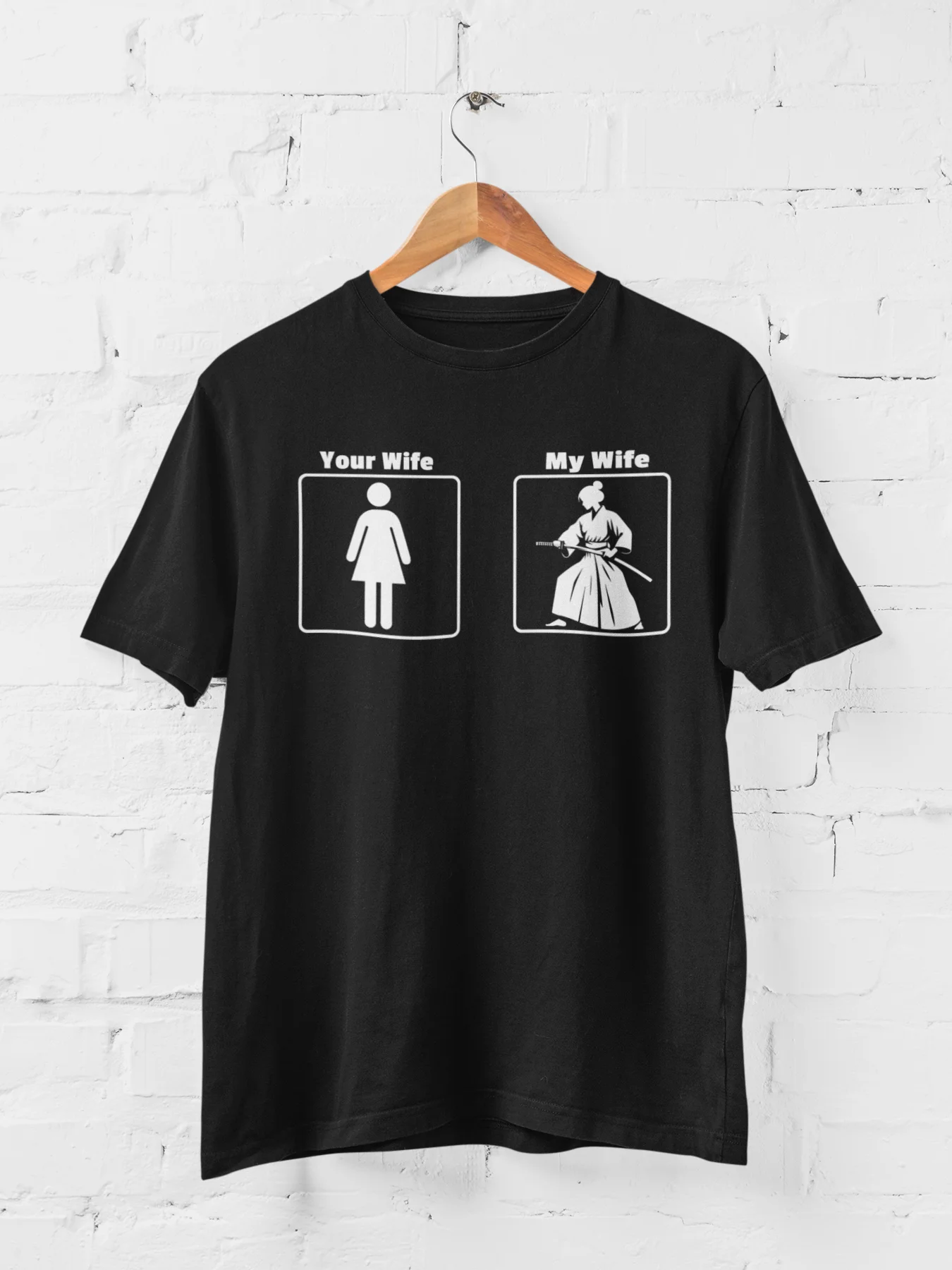 Funny Samurai Wife Graphic Tee product image (1)