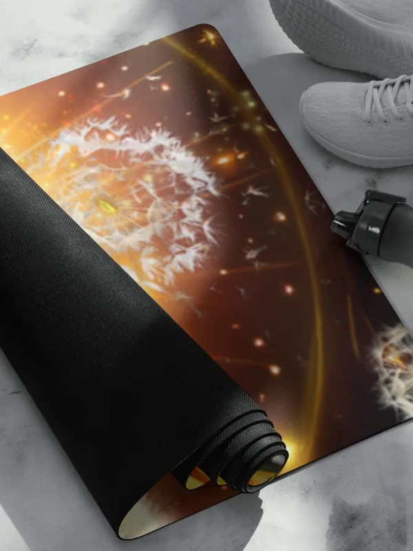 Wishes Dandelion Fae Yoga Mat product image (3)
