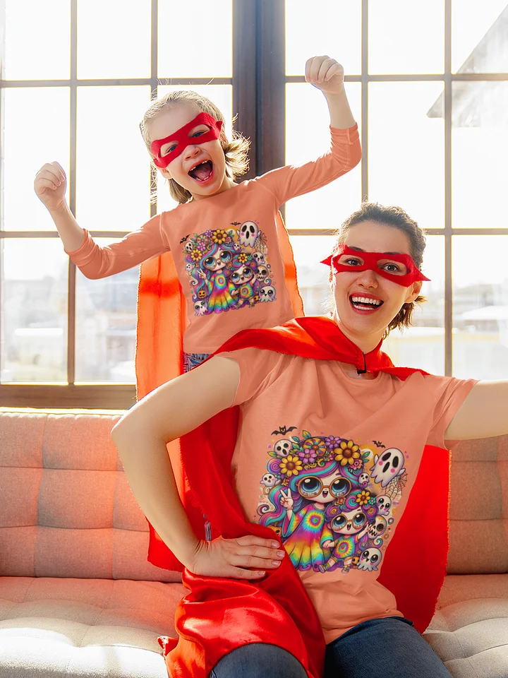 Hippy Trippy Halloween Family Collection: Psychedelic Tie-Dye Halloween Art product image (1)