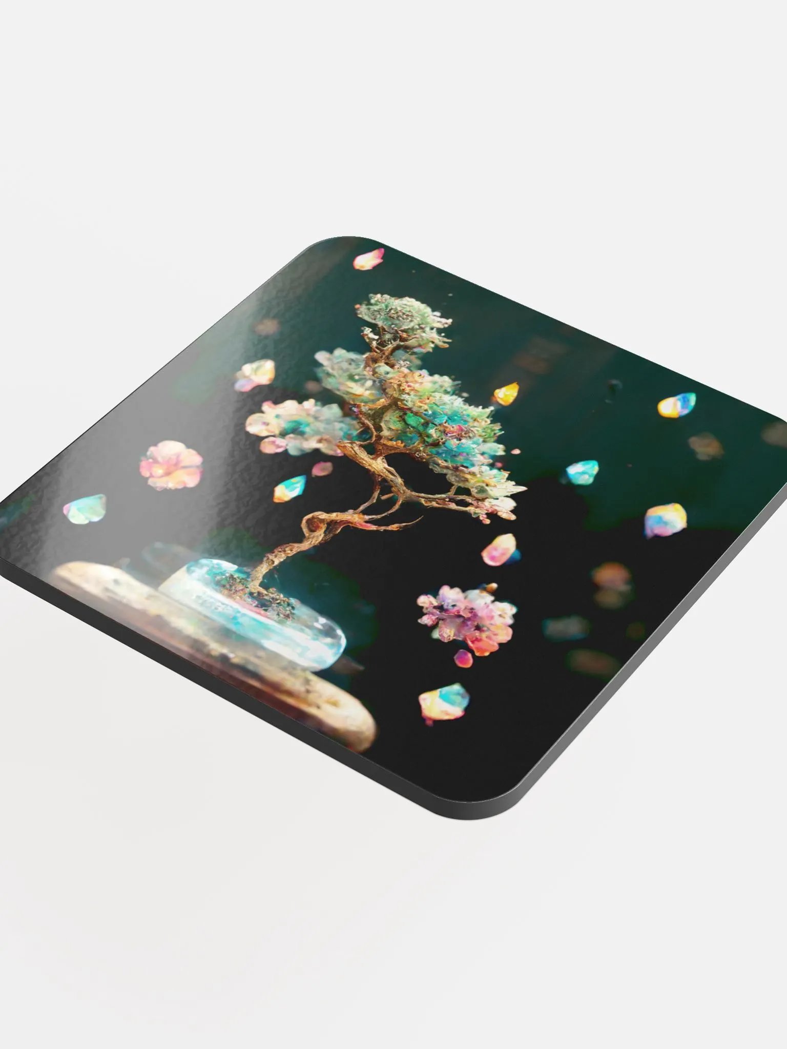 Luminous Bonsai Cork Coaster product image (4)