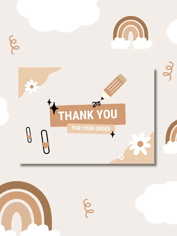 MRR/PLR Etsy Thank You Cards for Business product image (2)