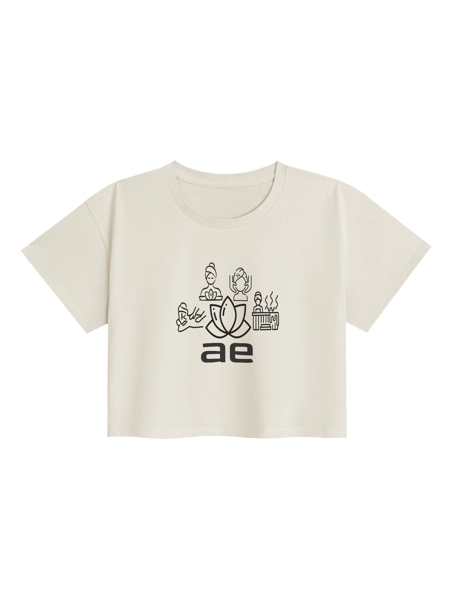 The spa named AE crop top //cotton\\ worldwide! product image (44)