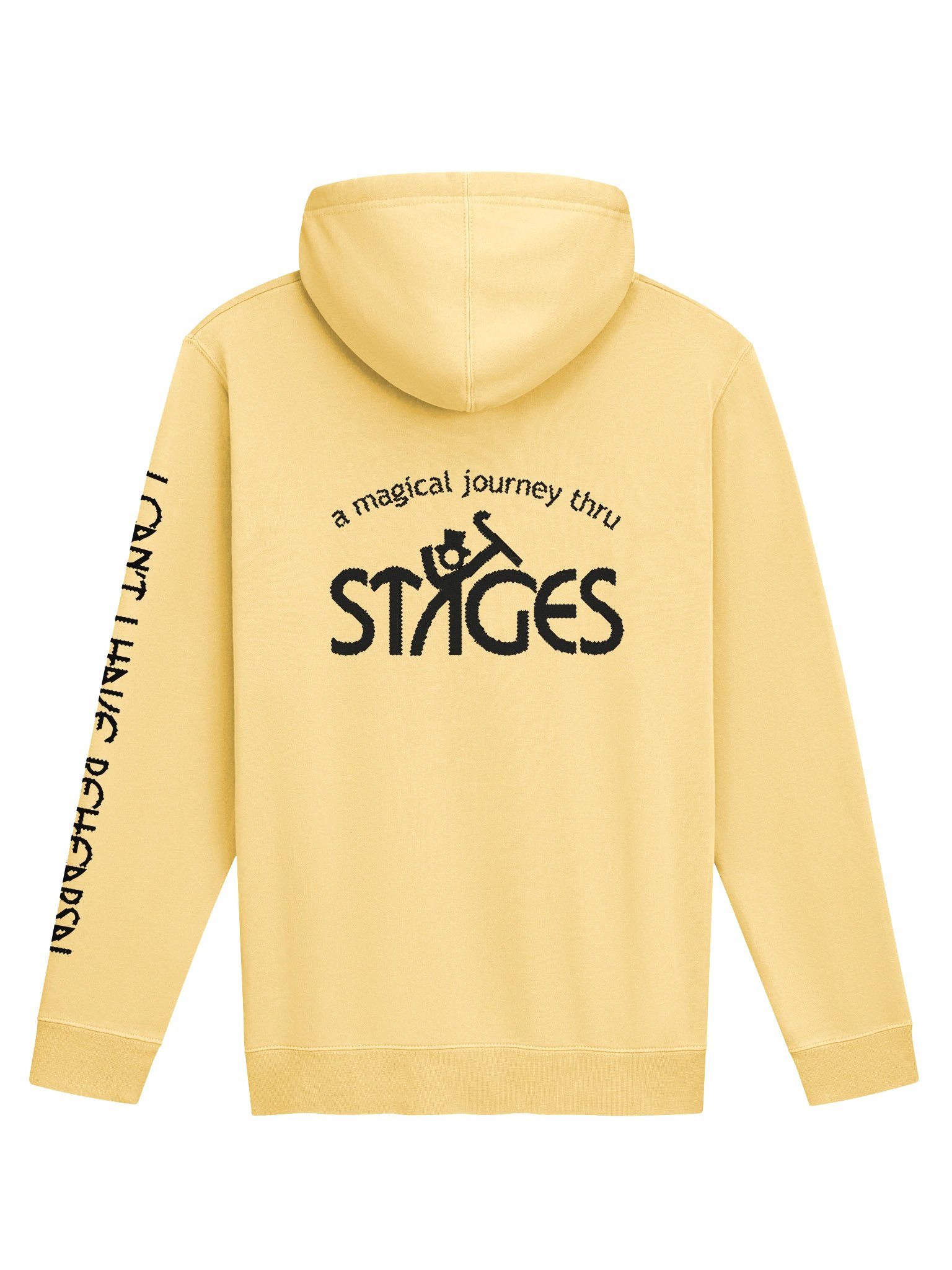 "My Third Place" Light Hoodie - Black Stages Logo on Back product image (26)