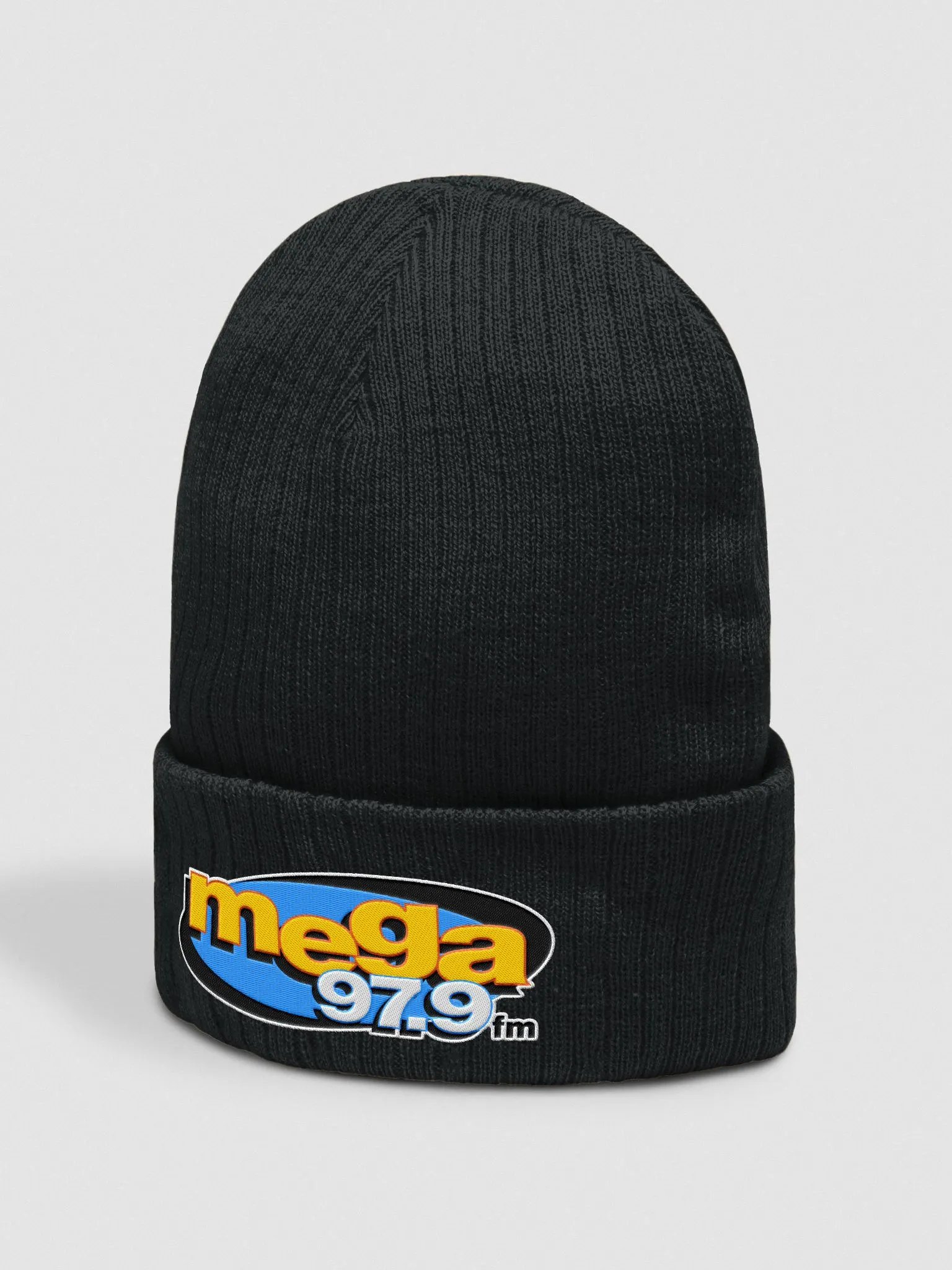 Mega 97.9 Embroidered Beanie Hat product image (2)