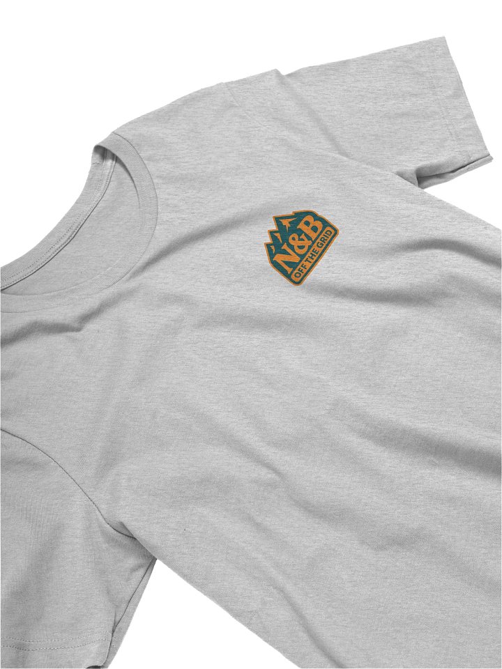 N&B Orange/Blue Off the Grid Grey Tee product image (1)
