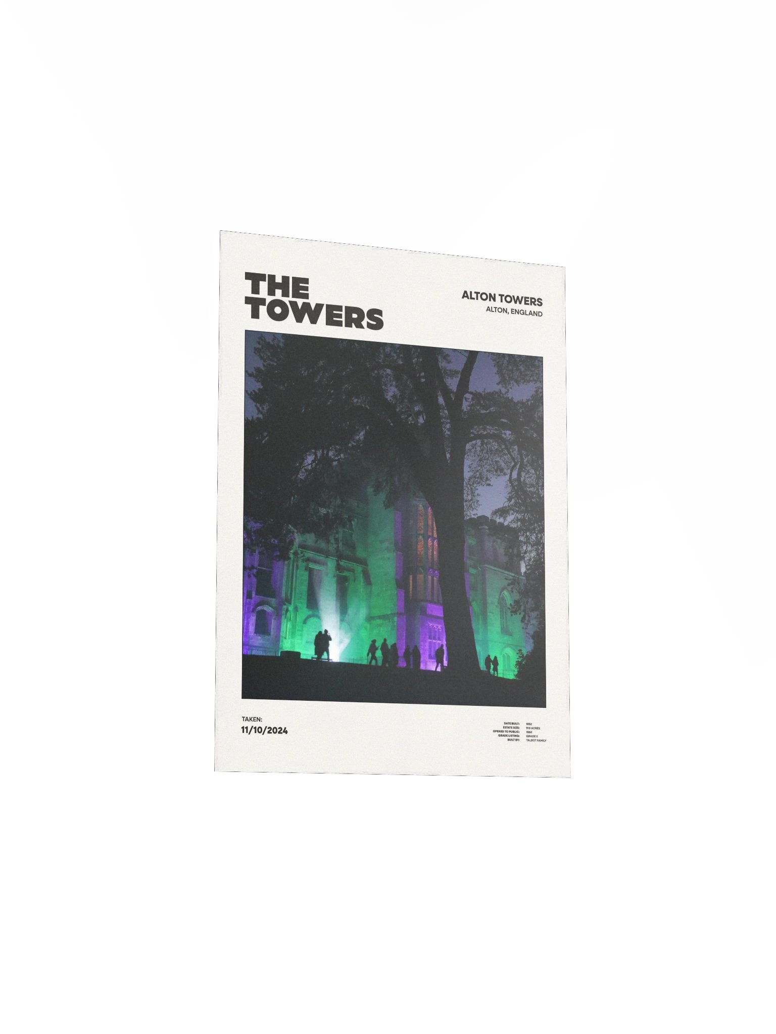 The Towers Night Premium Poster product image (3)