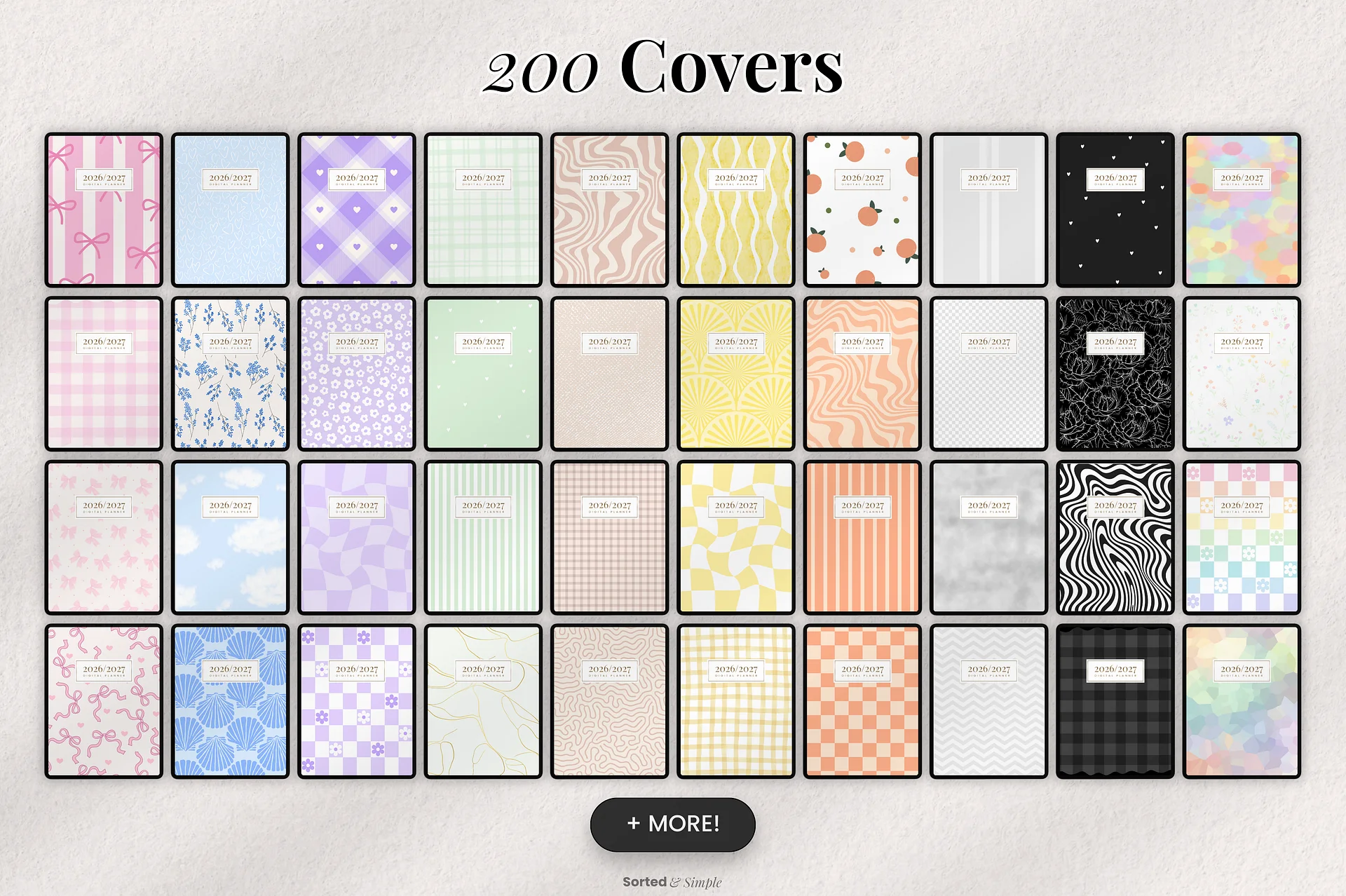2026/2027 Mid-Year Planner Portrait product image (11)