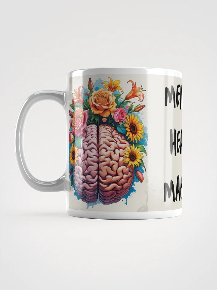 Floral Mental Health Mug product image (1)