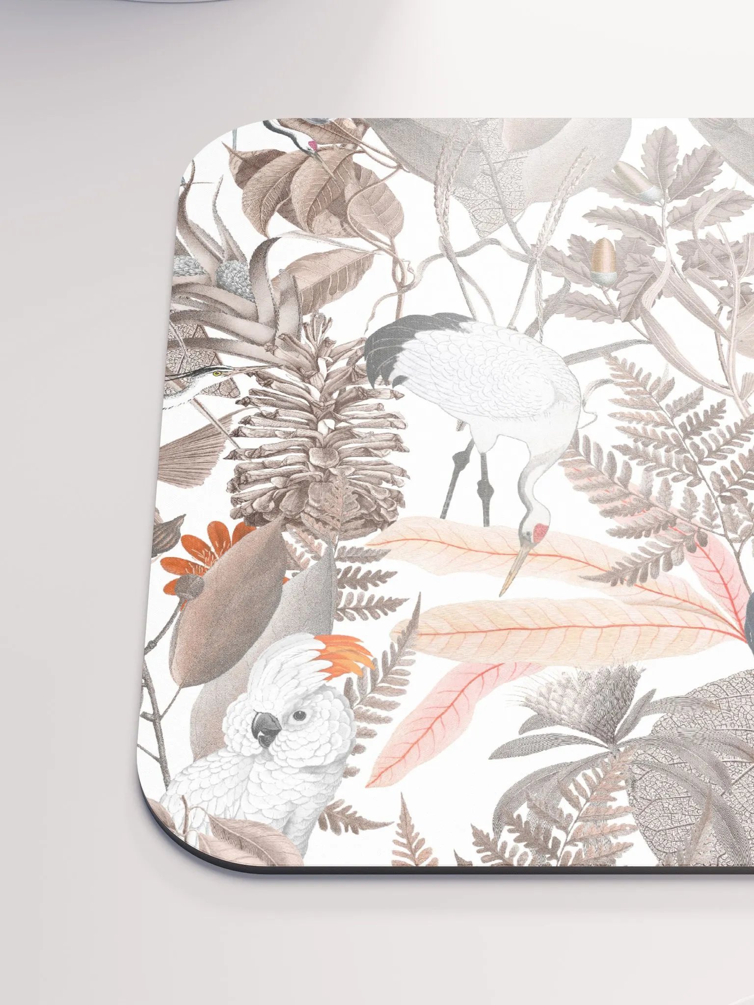 White Ecotone Mouse Pad product image (7)