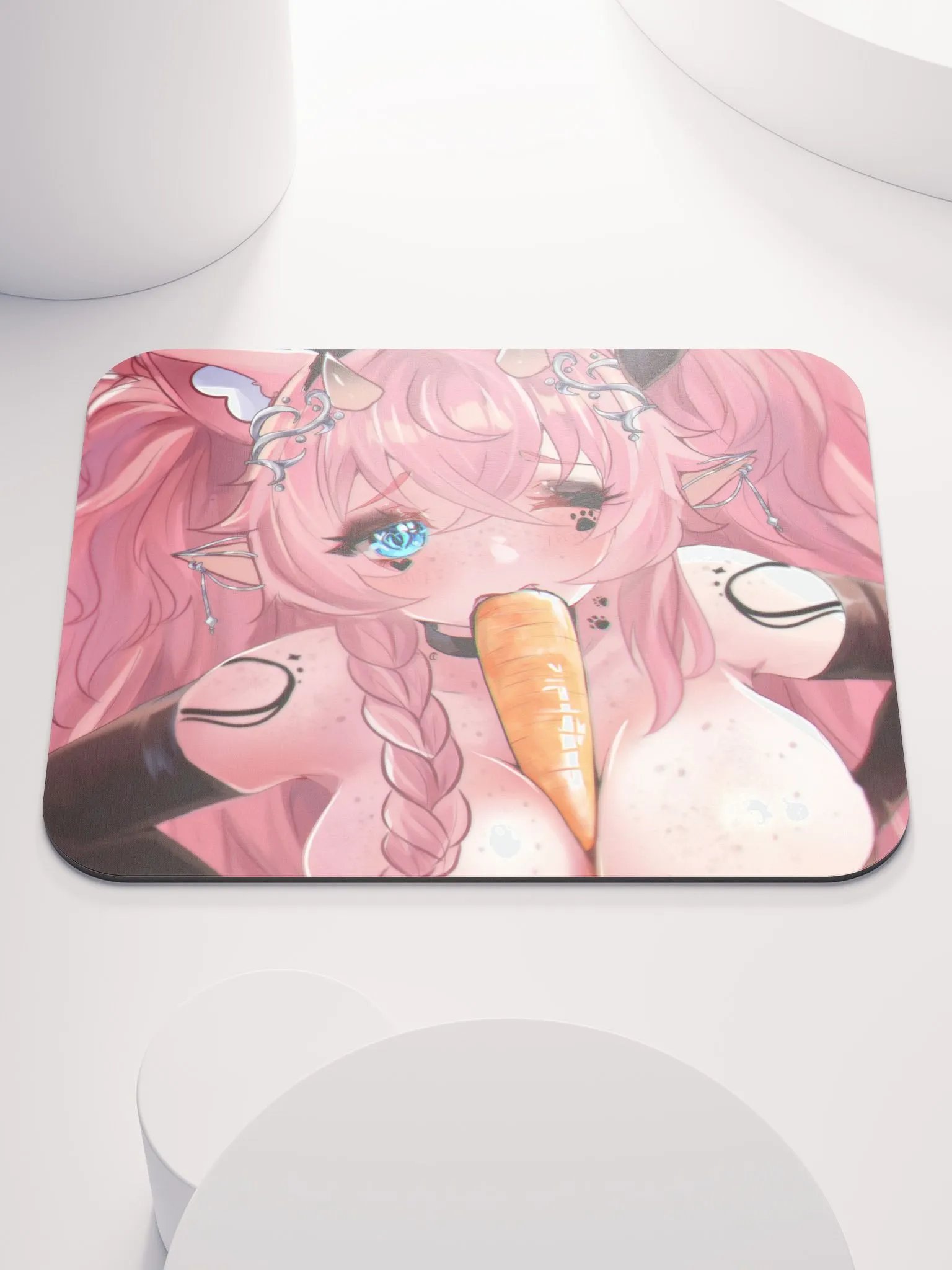 Bunny Bite🐇 (Classic MousePad) product image (1)