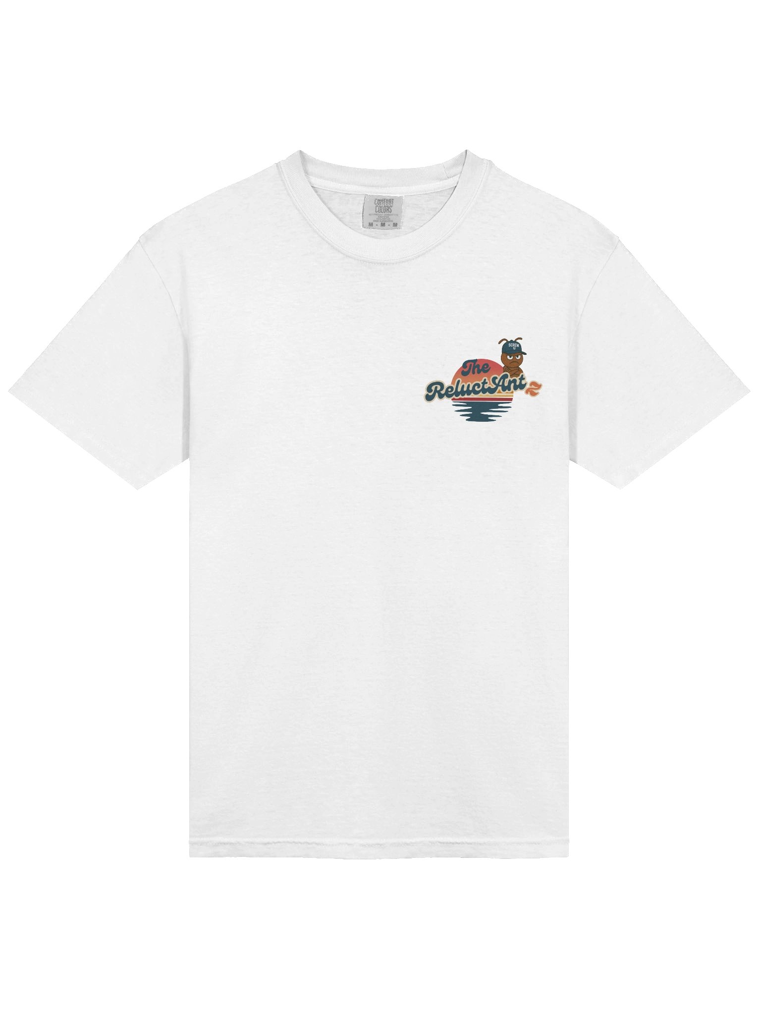 Screw U T-Shirt by The ReluctAntz – White product image (3)
