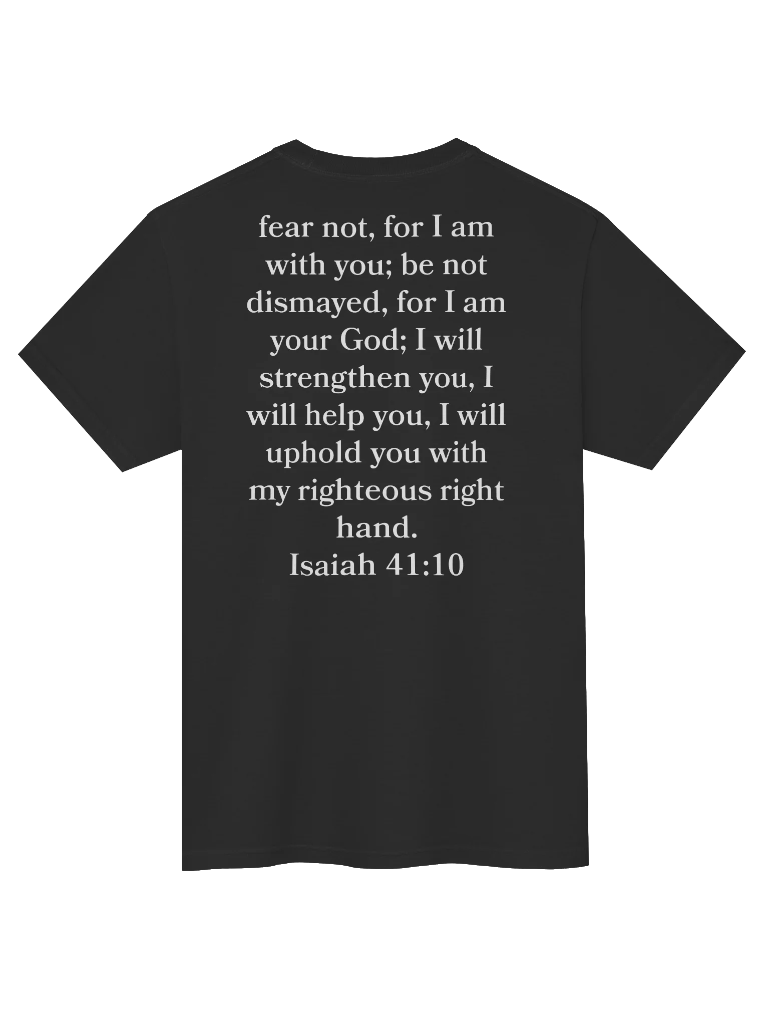 Fear Not, For I Am With You Pocket Tee product image (4)