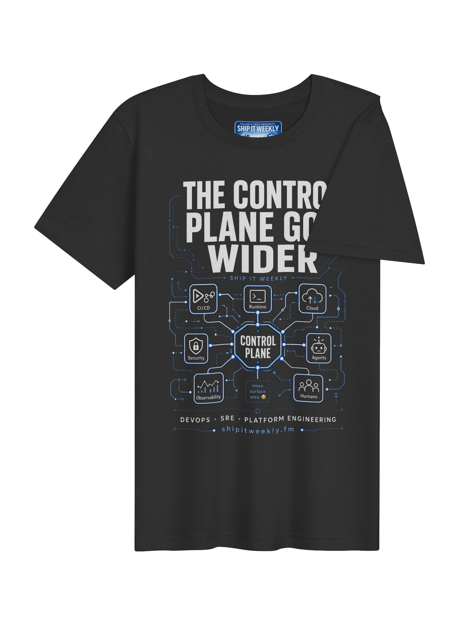 The Control Plane Got Wider | Ship It Weekly DevOps Tee product image (14)