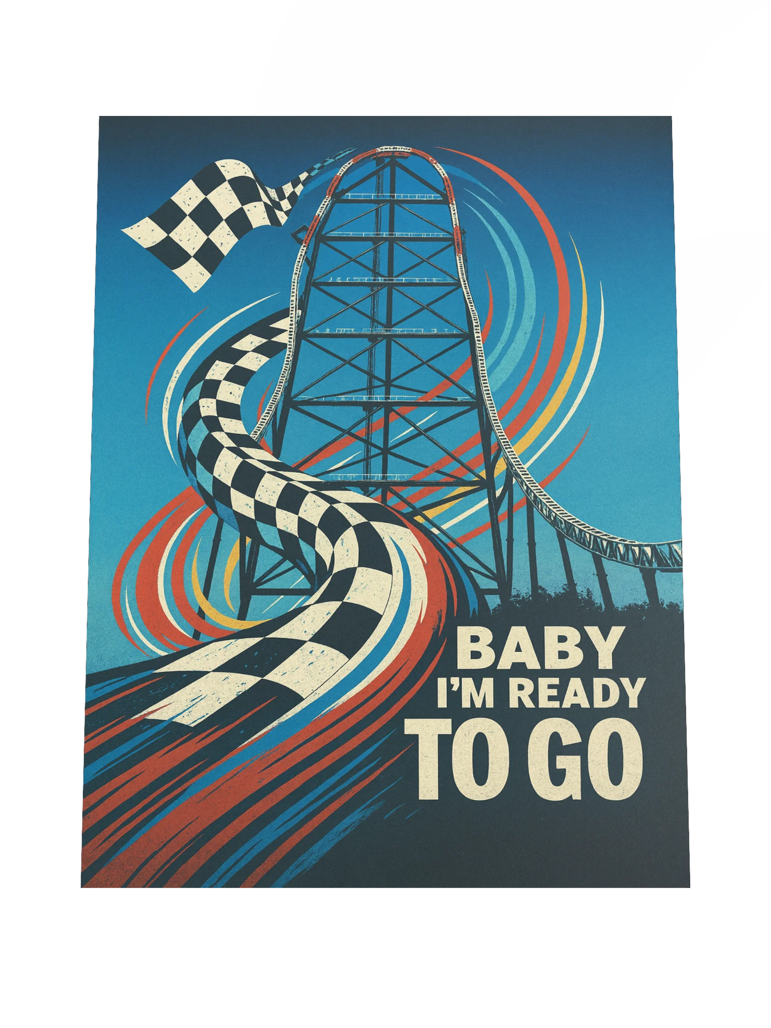 Baby I'm Ready To Go - CP Racing Poster | 18x24" product image (4)