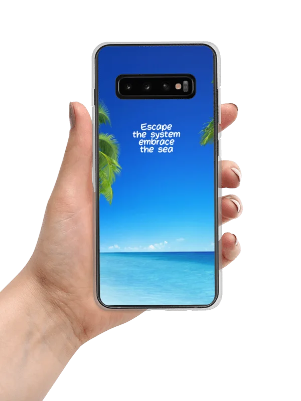 Embrace the Sea Samsung® Clear Case product image (7)