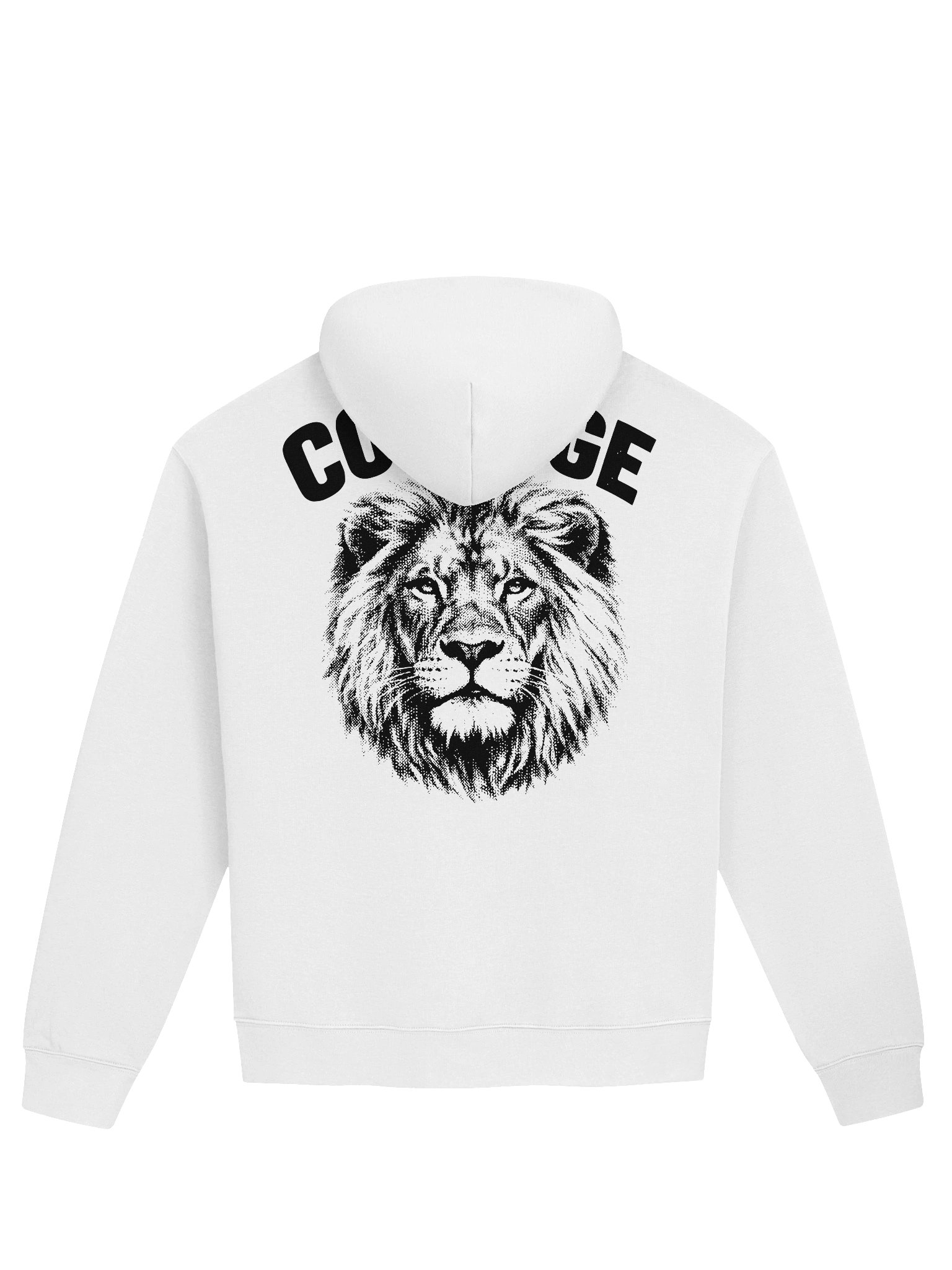 Courage Premium Oversized Hoodie for Men product image (2)