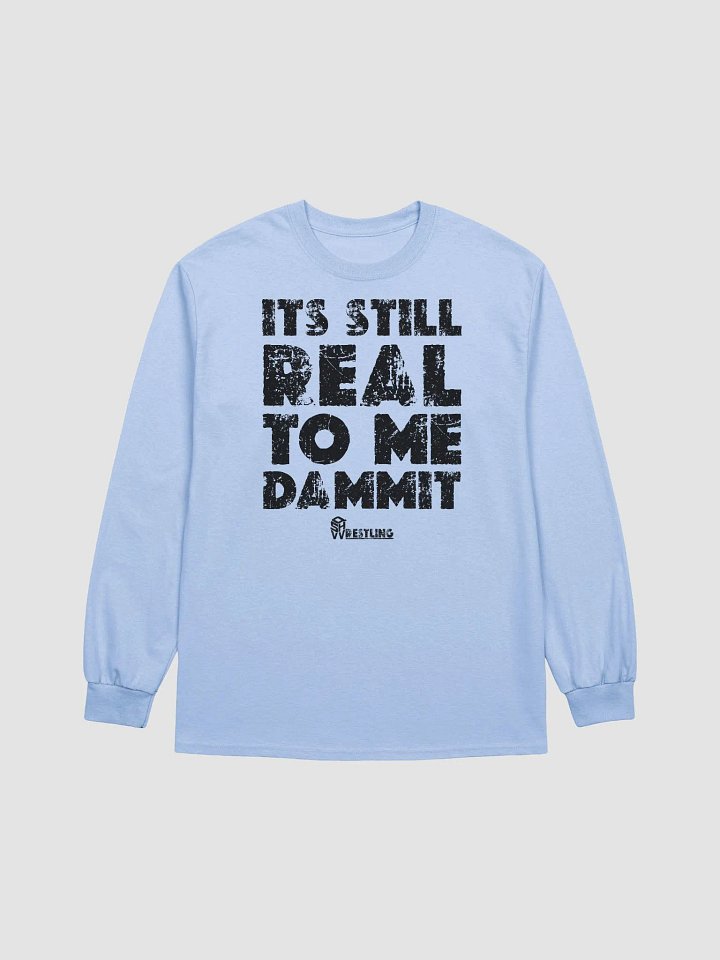 QSHW REAL TO ME (BLACK DESIGN) LONG T-SHIRT product image (2)