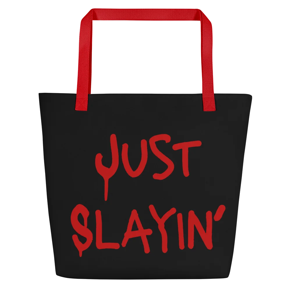 Just Slayin' Tote Bag product image (2)