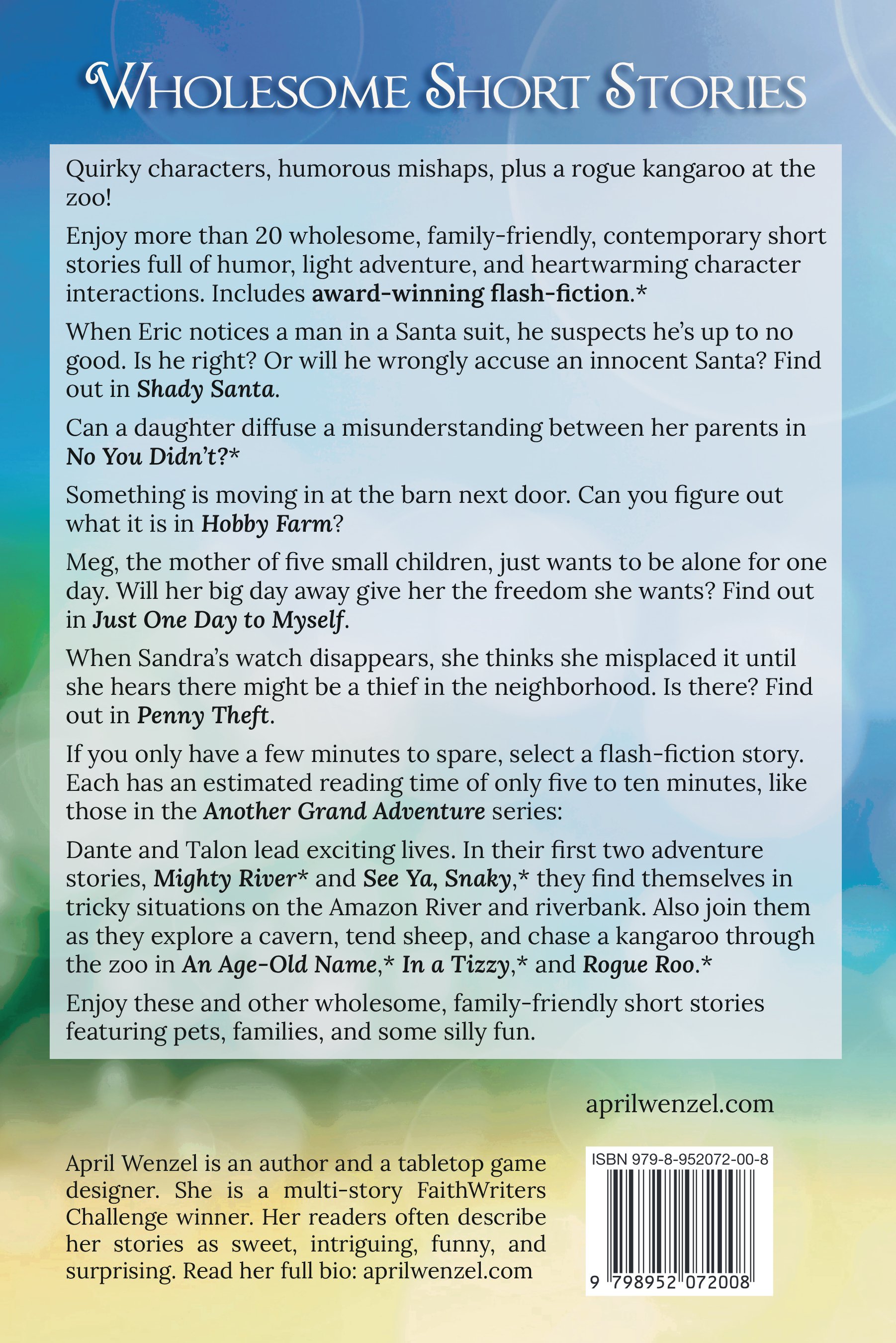 Life's Little Adventures: Wholesome Short Stories (Paperback) product image (2)